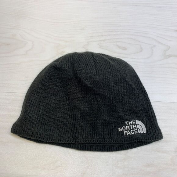 The North Face Black Beanie Winter Hat Men s Women's Unisex Kids - Picture 1 of 8